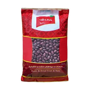 لوبیا قرمز 450 گرمی سلفونی بسته بندی حاصلی درجه 1 ایرانی